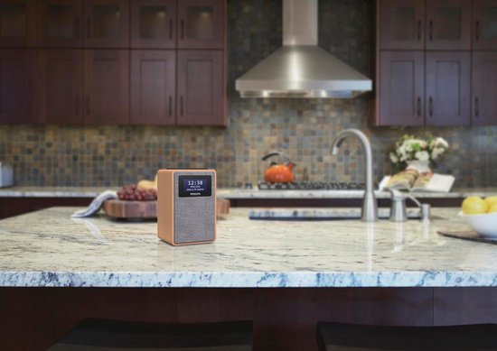 Pure Evoke H4 151075 Radio (DAB , DAB, FM, sleep-timer, wekfunctie, countdown-timer, 30 uur batterijduur) H4 wit