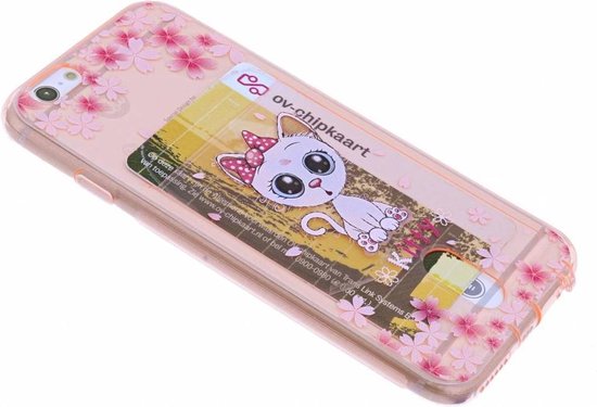 Poesje & Bloemen Rose Goud TPU Back Cover iPhone 6 / 6S