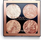 Makeup Revolution - Cheek Kit Palette - Paletka rozjasňovačů a bronzerů 8 g Don´t Hold Back (L)