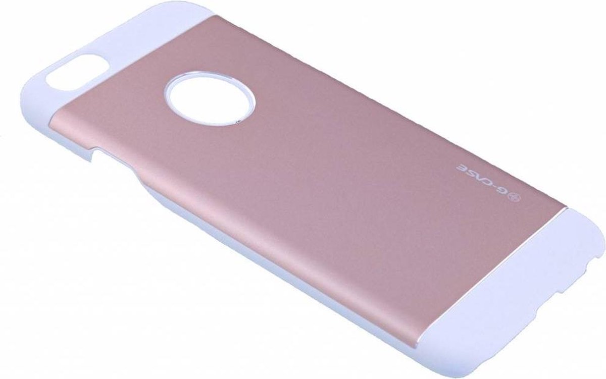 G-Case Rose Goud Aluminium & PC Grander Series Hoesje iPhone 6 / 6S