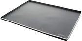AXIMO Siliconen Bakmat met Opstaande Randen - 40x30 cm – Herbruikbaar & Anti-aanbak – Non-Spill Ovenmat – BPA-vrij - GRIJS