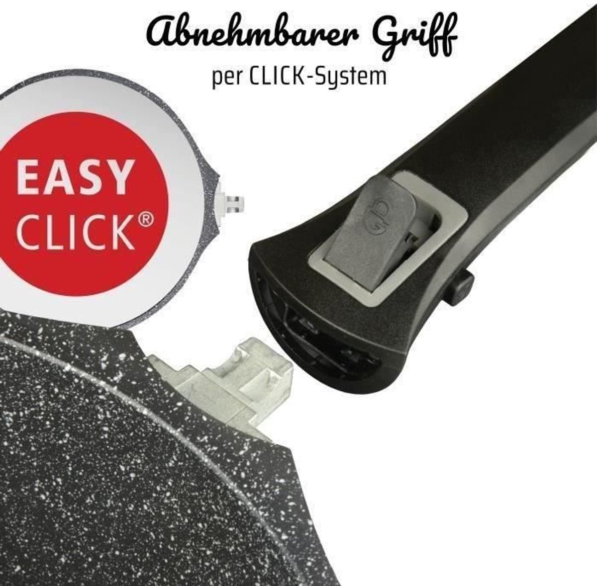 Kookpan van gietaluminium - GSW - EASY CLICK - 16 cm - Inductie