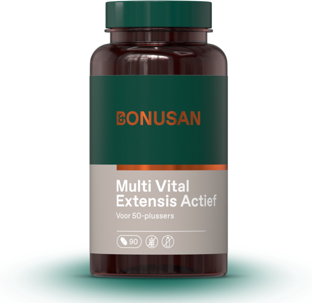 Goedkoopste BONUSAN Multi Vital Extensis Actief – 90 Tabletten – Multivitamine voor 50 – Met B12, Calcium, Magnesium, Ginkgo biloba & Vitamine D – Ondersteunt Botten, Weerstand en Geheugen