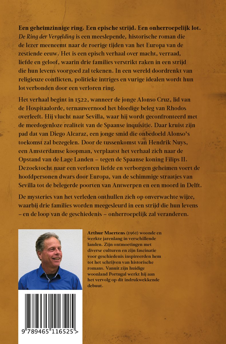 De ring der vergelding - back cover