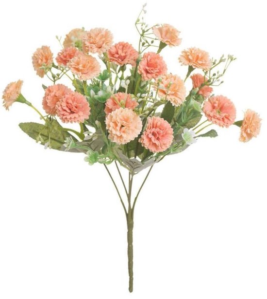 4 Stuks Kunstmatige Kerststerren 53 Cm - Levensechte Rode Poinsettia Met 5 Bloemen Voor Binnen En Buiten