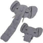 Snuffel olifant hondenspeelgoed - Hondenspeelgoed intelligentie - Hondensnacks - Traktaties hond - Honden training speelgoed intelligentie - Hondenpuzzel - Interactief - Snuffelmat hond en puppy - Hond knuffel - Trimmi