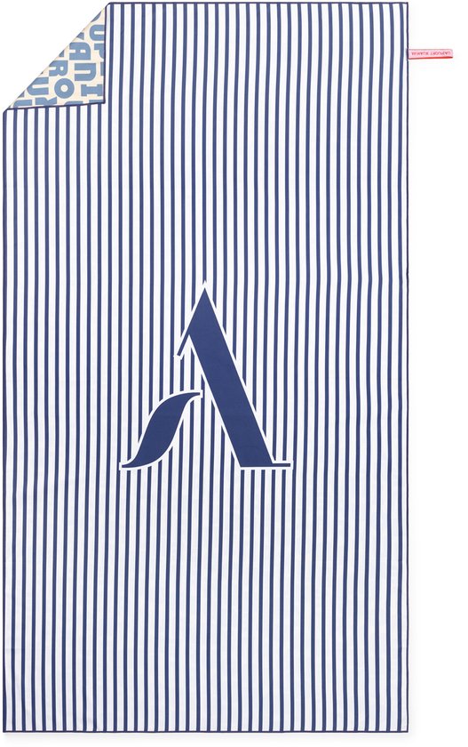 Serviette de voyage | serviette de plage | Rayures Classic Blue | Animaux Troupeau