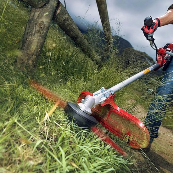 100stuks - machine trimmen mesvervanging - rode kunststof grasmaaiermessen - Geschikt Voor Grastrimmers - Reservemessen grastrimmer - vervanging voor grastrimmer - kunststof grastrimmer-messen van Merkloos	 — afbeelding 4