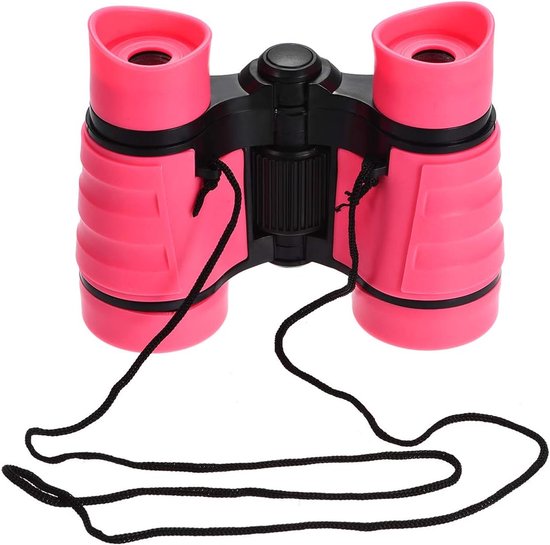 KZQ Telescoop - Verrekijker - HD high power telescoop - Speelgoedtelescoop cadeau voor kinderen - Jongens meisjes - Voor vogels kijken, educatieve inspiratie, kamperen, wetenschap, detective - Roze