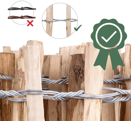 hazelaar schutting voor een natuurlijke tuinafscheiding van Exclusieve hazelaar schutting voor een natuurlijke tuinafscheiding van Exclusieve
