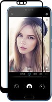 Ntech Huawei Honor 10 full cover Screenprotector Tempered Glass Zwart