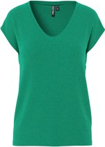 Tshirt Pieces PcBillo Lurex - Vert Poivre Vert