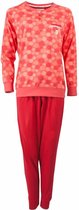 Tenderness Dames Pyjama Rood met detail bloem Maten: XL