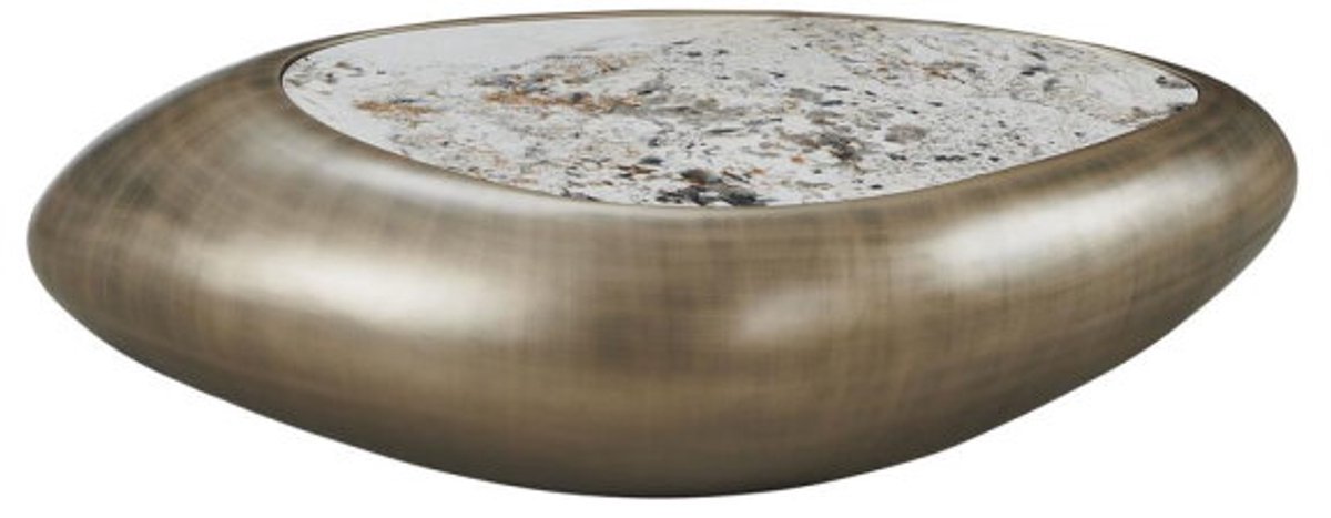 Tower Living Salontafel Castello keramiek 116 cm - Goud