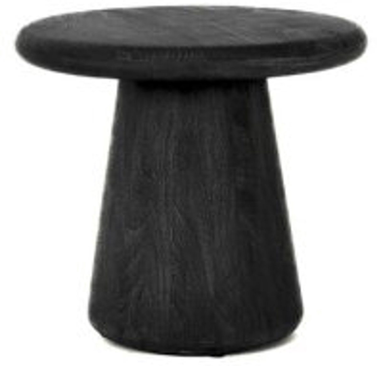Tower Living Bijzettafel Asti Rond Zwart 60cm