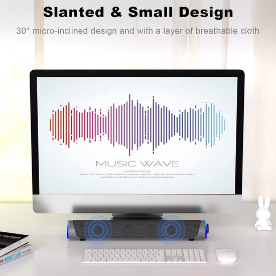 Soundbar PC - Speaker Computer - Plug & Play - ( Anount of W) van Artion — afbeelding 2
