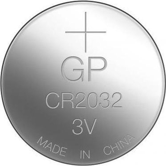 GP CR2032 Lithium Batterij - 3V - 10 stuks | bol.com