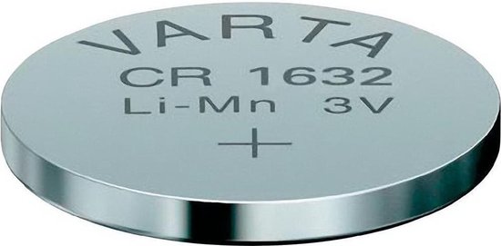 Vergevingsgezind Grootte Mediaan Varta CR1632 knoopcel batterij - 5 stuks | bol.com