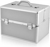 Aluminium koffer Zilver, Nagelstyliste koffer, Nagel Koffer,Beauty case MBS®