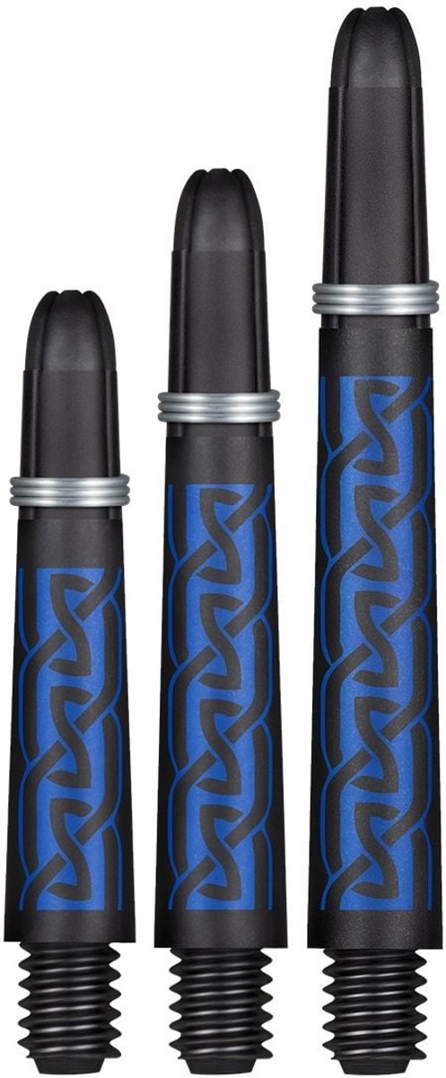 Shot Koi Carbon Helioknot Blue - Dart Shafts Medium