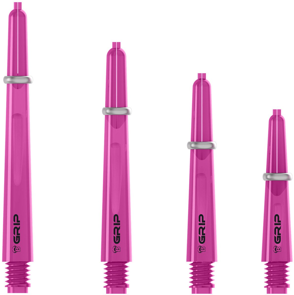 BULL'S B-Grip-2 CL Pink - Dart Shafts Medium