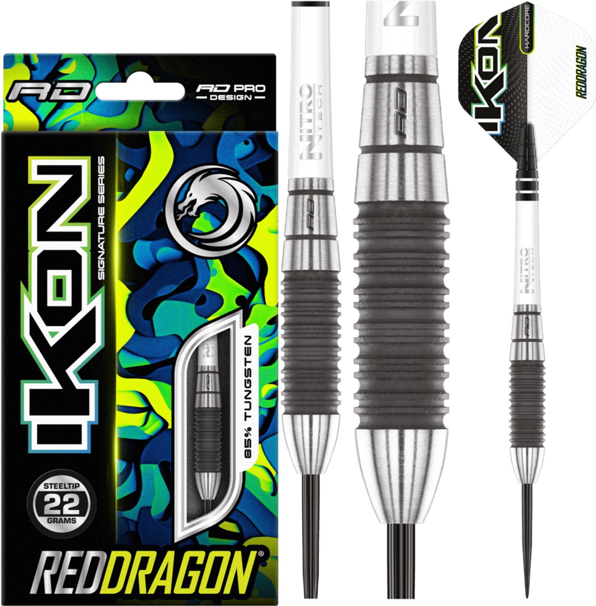 Red Dragon Ikon 1.2 85% - Dartpijlen 22 Gram
