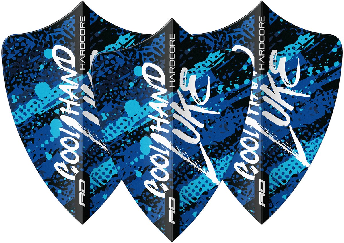 Red Dragon Luke Humphries World Champion Blue Freestyle - Dart Flights