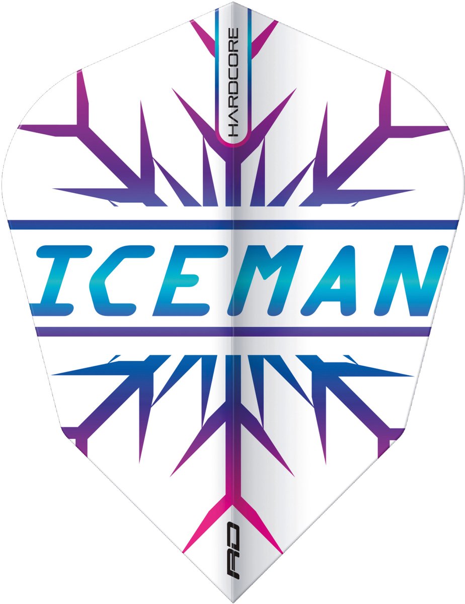 Red Dragon Gerwyn Price Hardcore Rainbow Snowflake V-Standard - Dart Flights