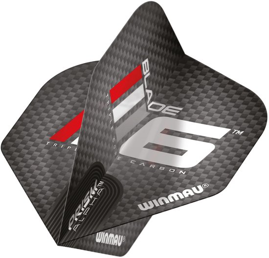 Winmau Prism Alpha Blade 6 V2 - Dart Flights van Winmau — afbeelding 3
