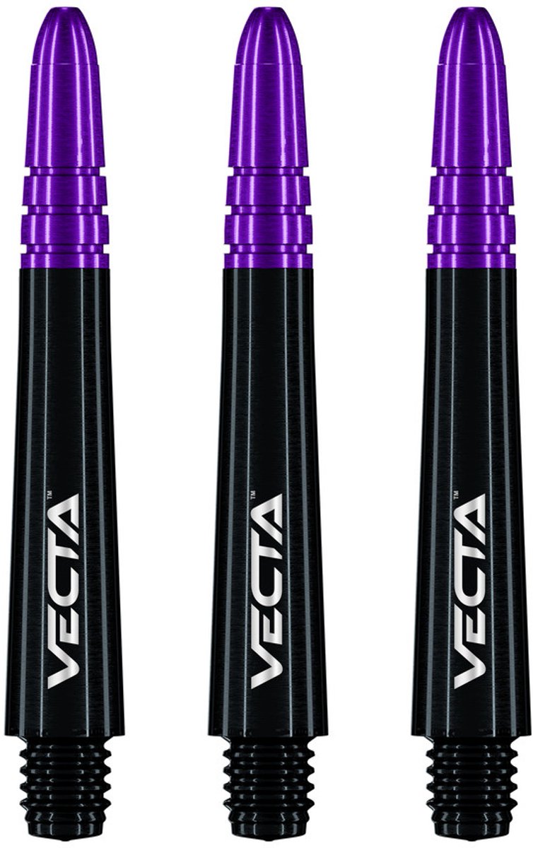 Winmau Vecta Black Purple - Dart Shafts
