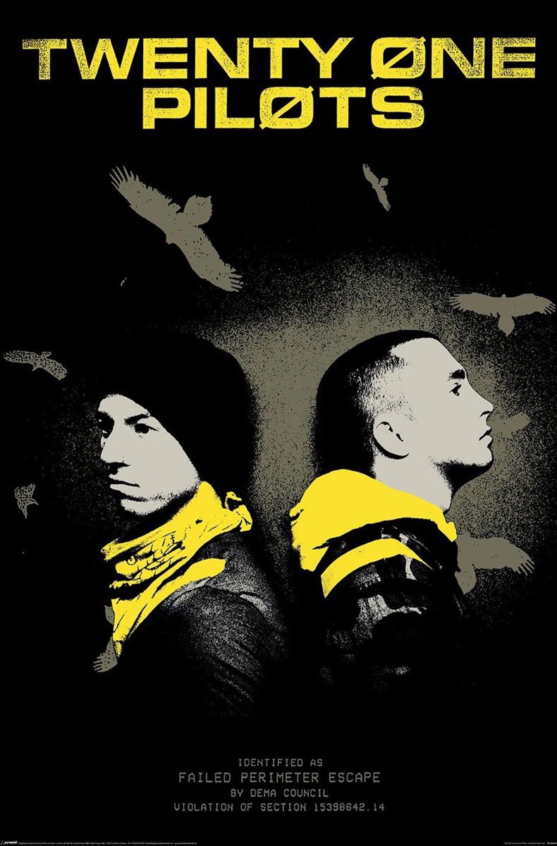 Pyramid Poster 21 Pilots - Trench Vultures 61x91,5cm Divers