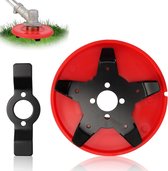Bol.com Titel: Bosmaaier Hoofd Weeder Plaat met Mangaan Staal Messen - Multifunctionele Trimmer Hoofd voor Tuin aanbieding