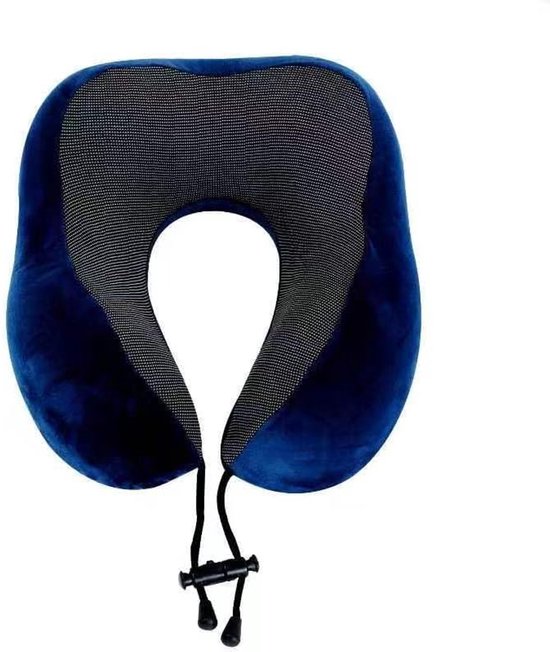 Reiskussen – Nekkussen met 3D-Oogmasker en Oordopjes, U-Vormig