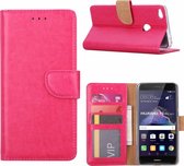 Huawei P8 Lite (2017) Portemonnee case cover cover Pink - Ntech
