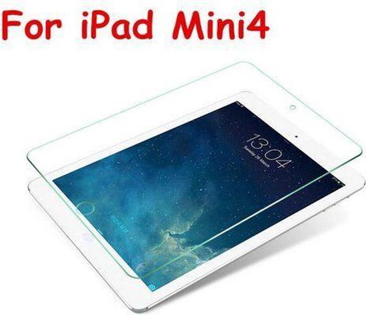 geschikt voor Apple iPad Mini 4 Anti Crash tempered glass / Screen protector