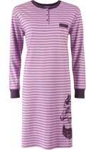 Medaillon dames nachthemd Paars MENGD2603A Maten: M