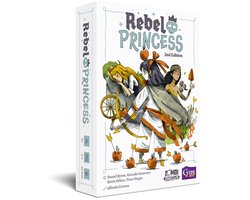 Omslag van Rebel Princess - 2nd Edition (NL) - Slagenspel voor 3 tot 6 spelers - Hartenjagen met een twist