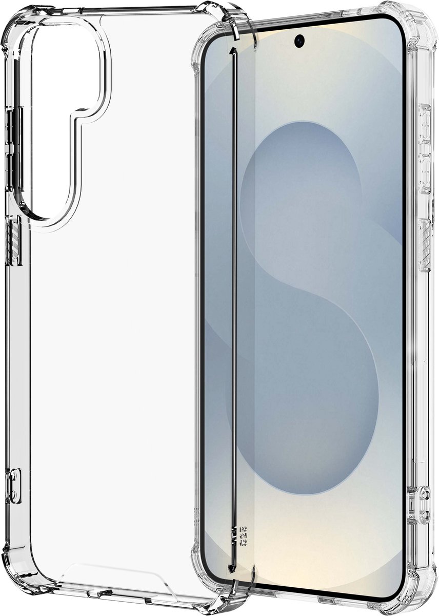 Cazy hoesje geschikt voor Samsung Galaxy S24 Hoesje - Impact Shockproof Case - Transparant
