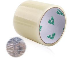 Transparante PVC zeildoek reparatie tape - 8cm x 10m