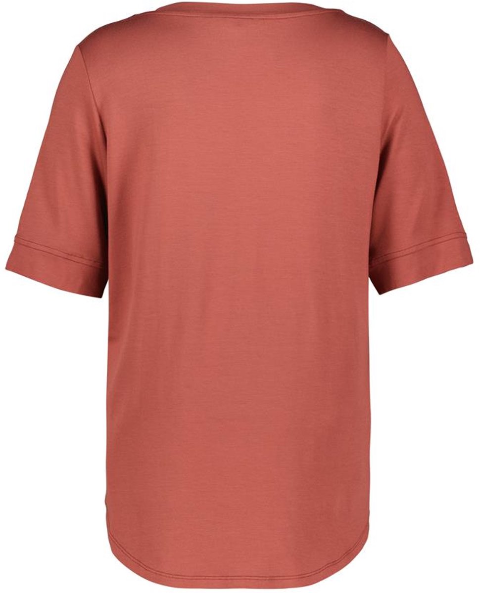 DIDI Dames Loose tee Bacio Rust red maat 44