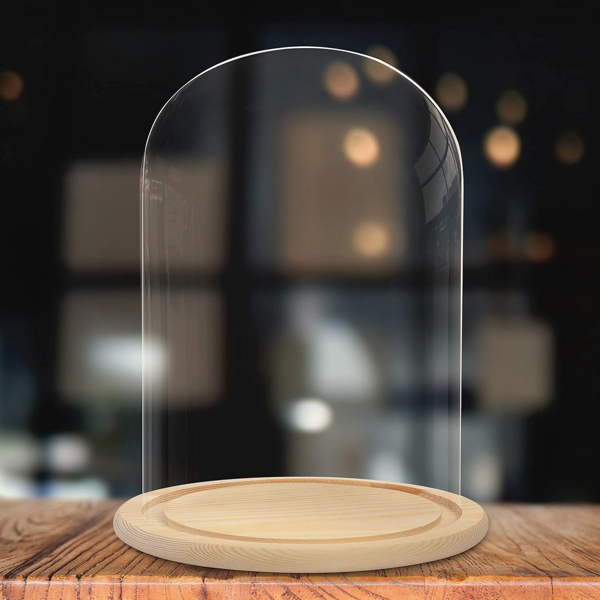 Houten vitrinekastje met glazen deuren - Antiek | Meubels | Kasten