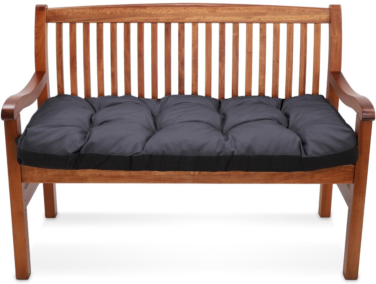 Ibenzoa Comfortabel en Stijlvol Zitkussen voor Binnen en Buiten, Geschikt voor Tuinbanken en Palletmeubels grijs
