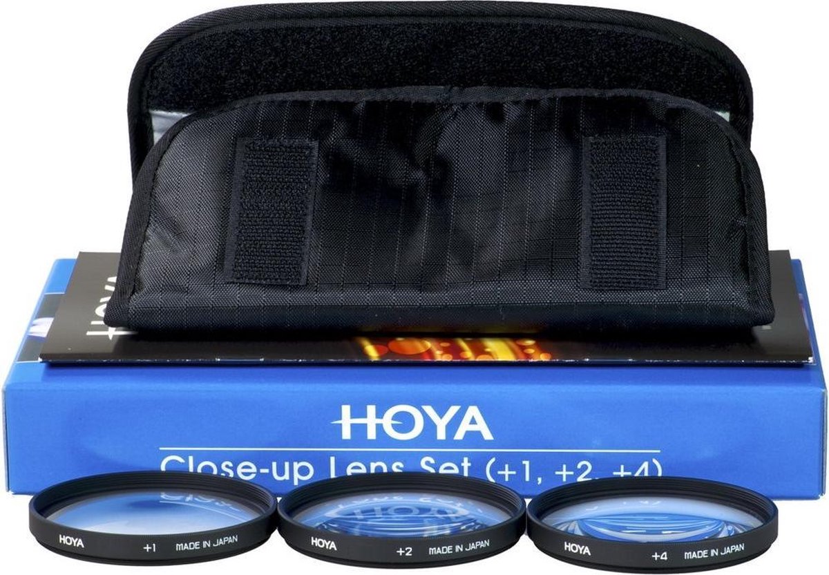 Hoya Filter Close-Up Set (+1, +2, +4), HMC II - 58mm