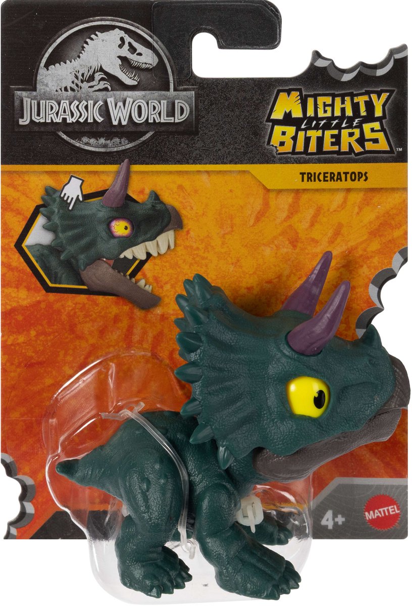 Fisher-Price Jurassic World dinosaurus speelgoed Mighty Little Biters.