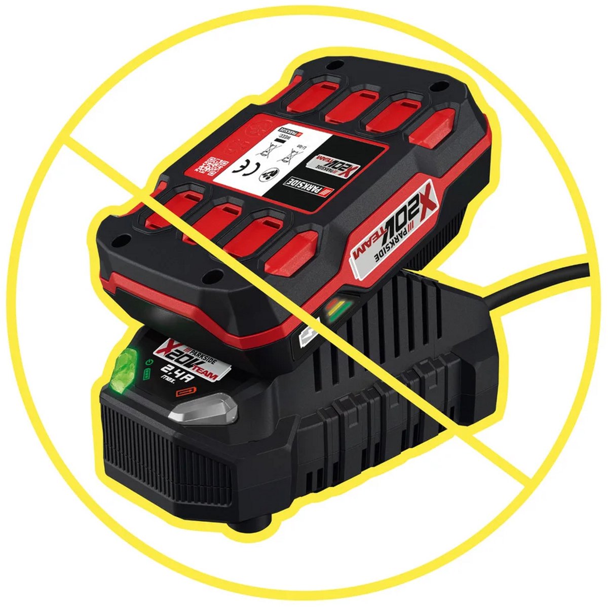 PARKSIDE PERFORMANCE® Accu-slagboorschroefmachine 20V 64 Nm - Boormachine - kale unit, zonder accu, lader en koffer – foto 4