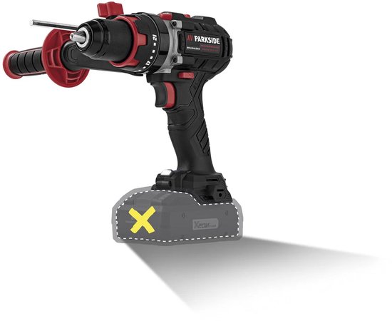 PARKSIDE PERFORMANCE® Accu-slagboorschroefmachine 20V 64 Nm - Boormachine - kale unit, zonder accu, lader en koffer