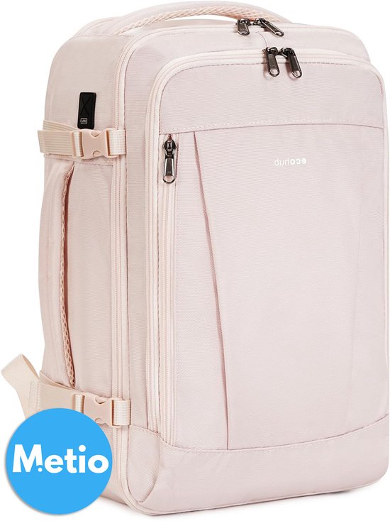 EZUOLA Petit Sac à Dos Voyage Cabine 40x20x25 Ryanair Bagage Cabine pour Femme Homme 20L Bagage
