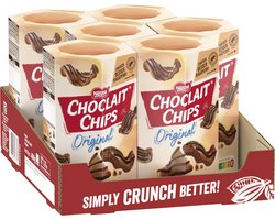 Choclait Chips Melkchocolade - 6 doosjes x 115g