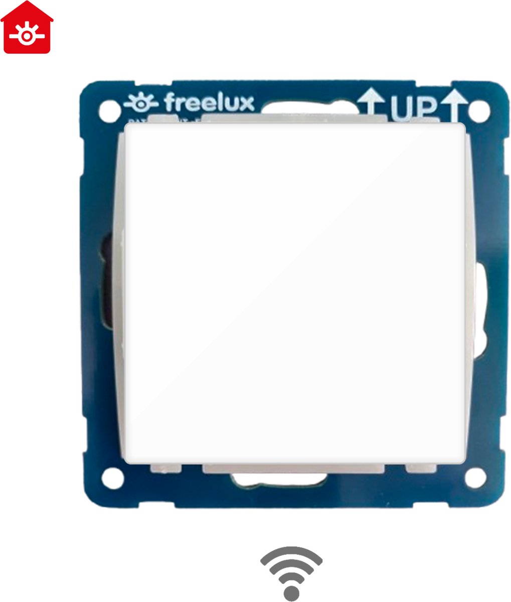 Freelux Drukknop | LUMINOUS® bediening | draadloos | BAT-BLE | 9010/9016