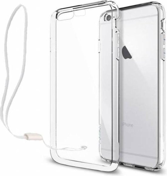 schuifelen Snel Memo Xundd iPhone 8+ (Plus) / 7+ (Plus) Transparant lichte TPU ultra clear Hoesje  met pols... | bol.com
